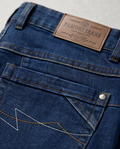 Men’s Classic Regular Fit 100% Cotton Denim Jeans – Dark Wash