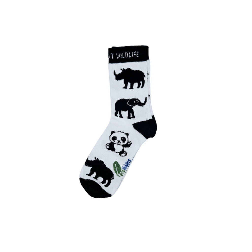 WILD ABOUT WILDLIFE ORGANIC COTTON KIDS SOCKS