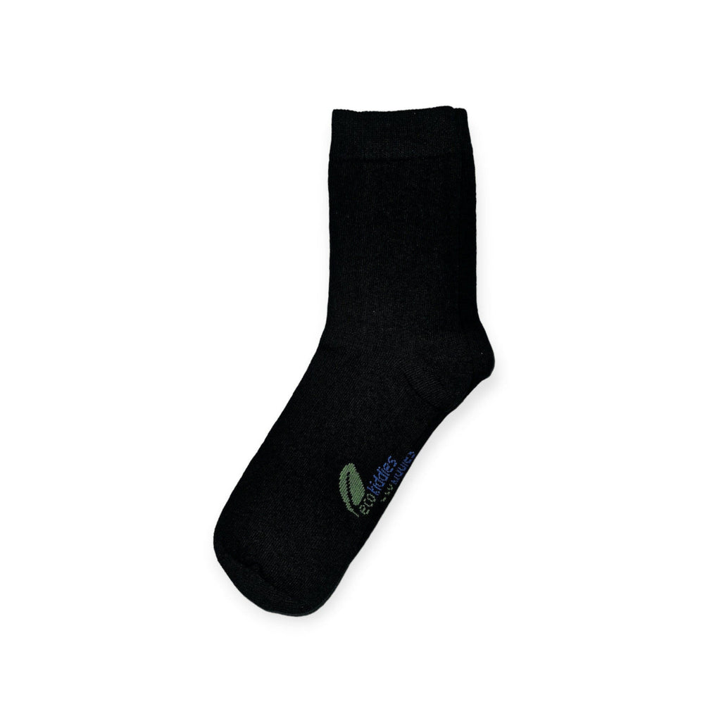 BLACK SCHOOL SOCKS - KIDS (PLAIN SOCKS)