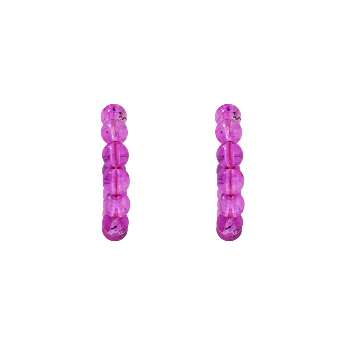 Pink Bubblegum Hoop Earrings, Bubblegum Earrings, Statement Hoop Earrings, Playful Pink Earrings, Pink Hoops | by lovedbynlanla