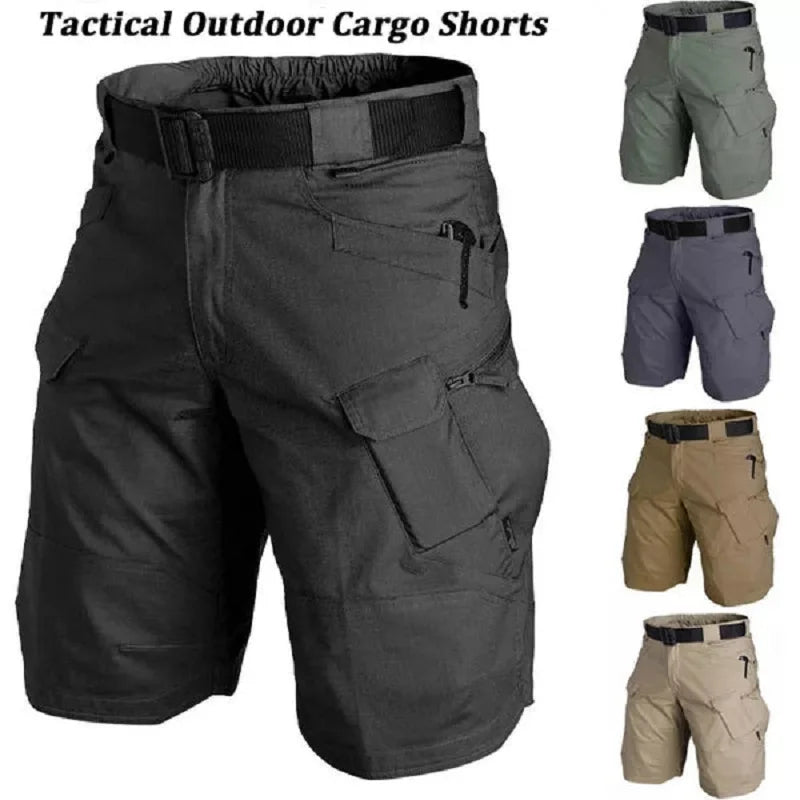 Men's Multi-Pocket Cargo Shorts