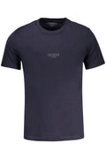 GUESS JEANS SHORT SLEEVE T-SHIRT MEN BLUE